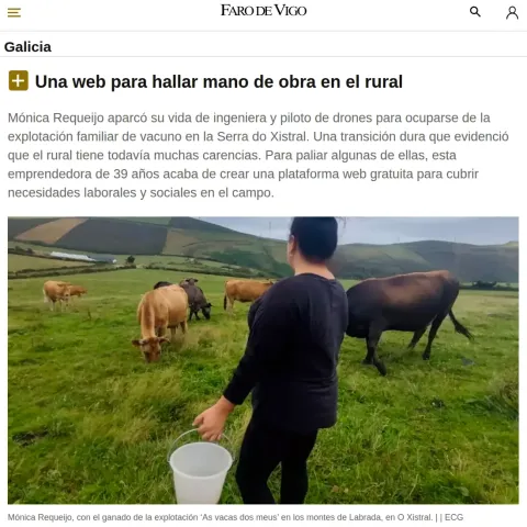 Vacantes.gal no Faro de Vigo