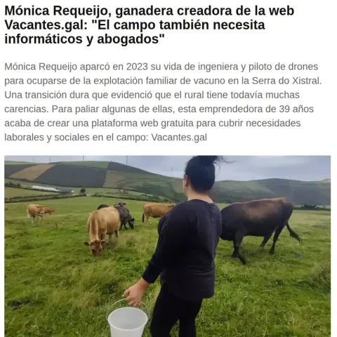 Vavantes.gal no Correo Gallego