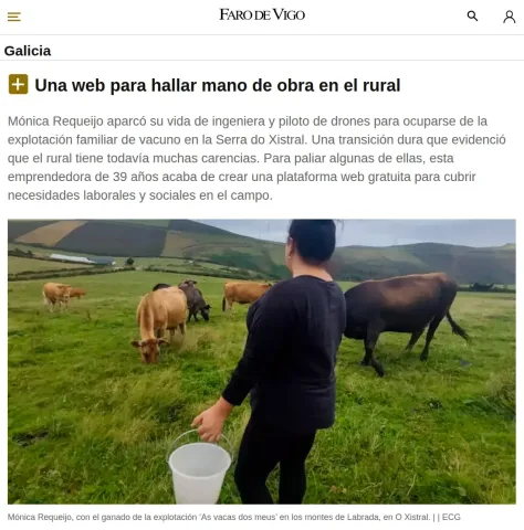 Vacantes.gal no Faro de Vigo