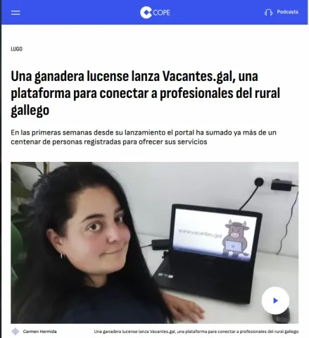 Vacantes na Cope